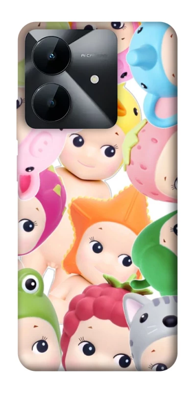 Чехол на Realme Note 60x Fruit-Zoo Kaleidoscope фото 1 из 1