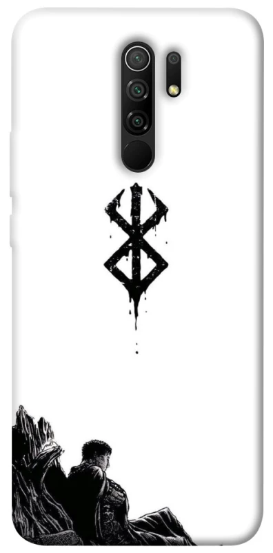 Чехол на Xiaomi Redmi 9 berserk white фото 1 из 1