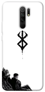 Чохол на Xiaomi Redmi 9 berserk white фото 1 з 1