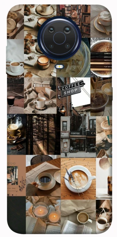 Чохол на Nokia G20 / G10 / 6.3 Coffee collage ver.3 фото 1 з 1