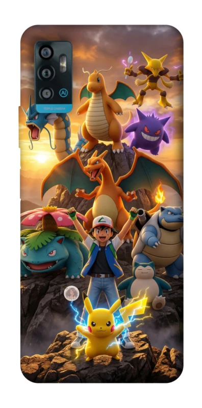 Чохол на ZTE Blade A71 Pokemon фото 1 з 1