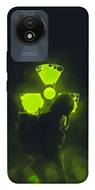 Чохол на Vivo Y02 Радіація v2 фото 1 з 1