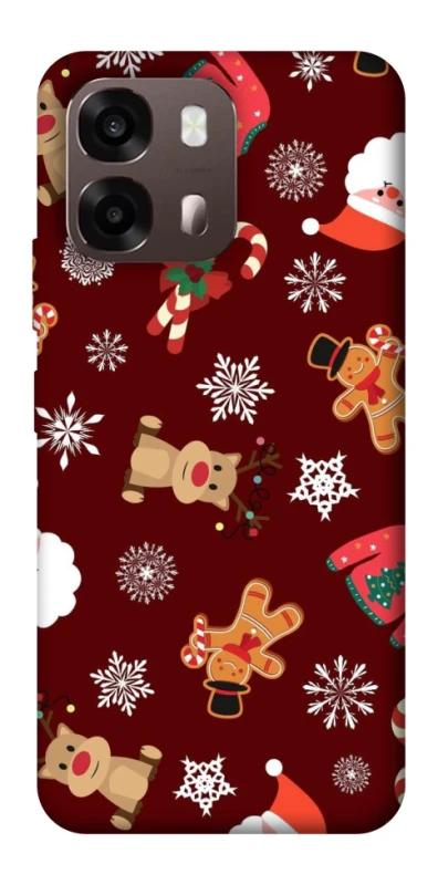 Чехол на Oppo A6 Новогодний v6 фото 1 из 2