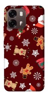 Чехол на Oppo A6 Новогодний v6 фото 1 из 2