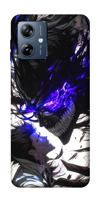 Чохол на Motorola Moto G54 Power Black soul anime фото 1 з 1