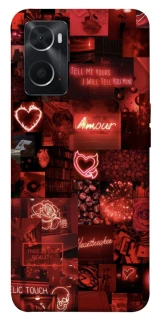 Чехол на Oppo A76 4G Love collage ver.6 фото 1 из 1