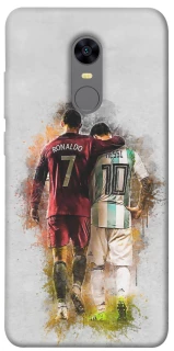 Чехол на Xiaomi Redmi 5 Ronaldo и Messi фото 1 из 1