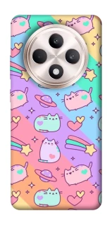 Чехол на Oppo Reno 12 F 4G/5G Cat Cute фото 1 из 1