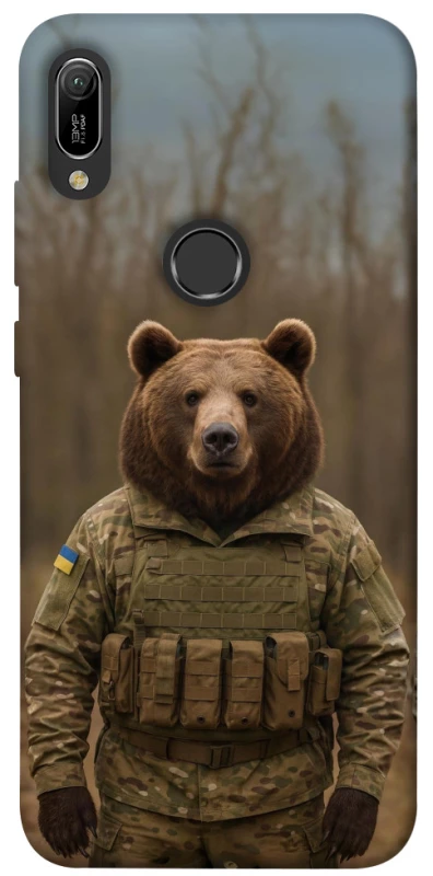 Чохол на Huawei Y6 (2019) Ведмідь захисник фото 1 з 1