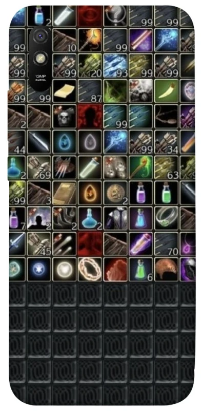 Чехол на Xiaomi Redmi 9A Inventory menu ver.2 фото 1 из 1