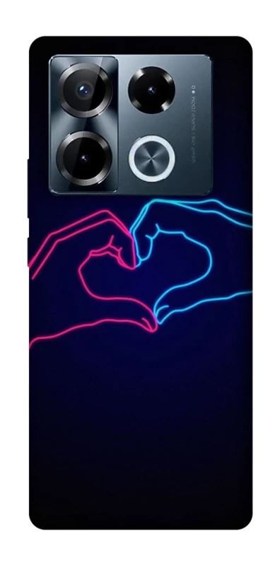 Чохол на Infinix Note 40 Pro 4G Neon love фото 1 з 1