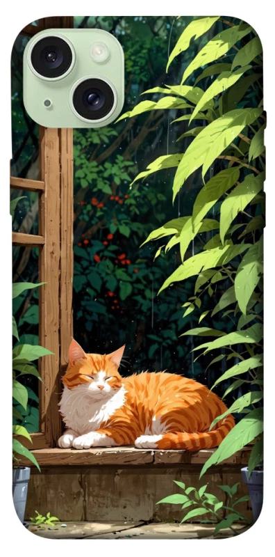 Чохол на Apple iPhone 15 Plus (6.7") red cat фото 1 з 1