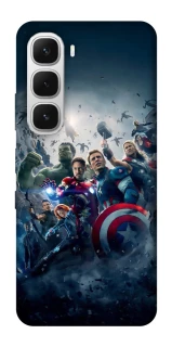 Чехол на Infinix Hot 60i Marvel heroes фото 1 из 1