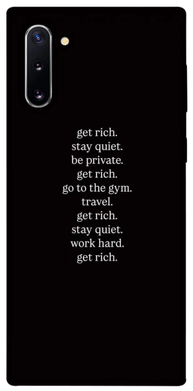 Чохол на Samsung Galaxy Note 10 Your Motavation фото 1 з 1
