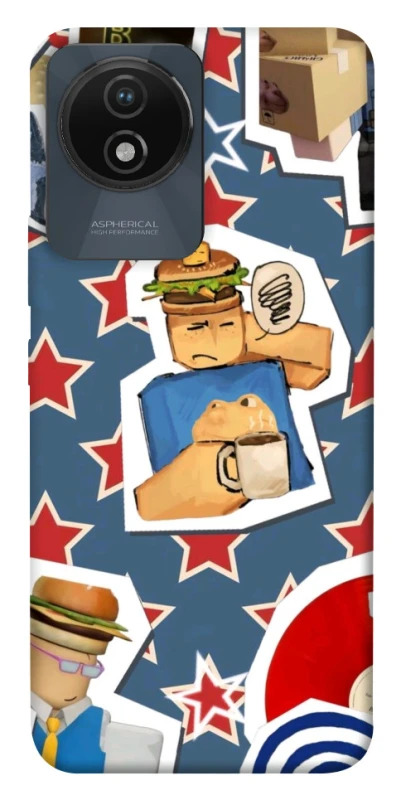 Чохол на Vivo Y02 Roblox v2 фото 1 з 1