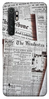 Чехол на Xiaomi Mi Note 10 Lite Газеты фото 1 из 1