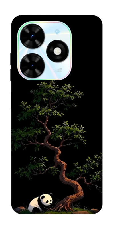 Чехол на TECNO Spark Go 2024 Panda and tree фото 1 из 1