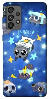 Чехол на Samsung Galaxy A73 5G Pebble kitten stars фото 1 из 1