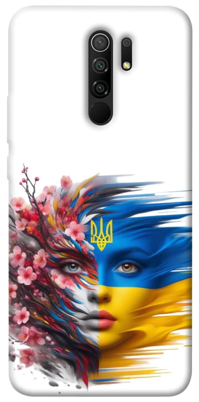 Чохол на Xiaomi Redmi 9 Flowering Ukraine фото 1 з 1