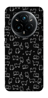Чохол на Realme 14 Pro Black Cats фото 1 з 1