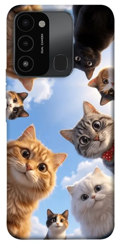 Чохол на TECNO Spark 8C Cats фото 1 з 1