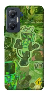 Чохол на Infinix Hot 20 5G Dandysworld tv green theme фото 1 Чохол на Infinix Hot 20 5G Dandysworld tv green theme фото 1 з 1