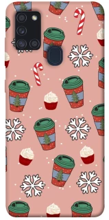 Чохол на Samsung Galaxy A21s Новорічний v38 фото 1 з 1