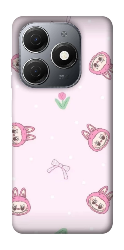 Чохол на TECNO Spark 20 Labubu Flower фото 1 з 1