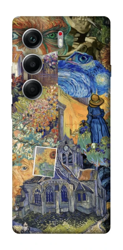 Чехол на Tecno Camon 40 Van Gogh collage фото 1 из 1