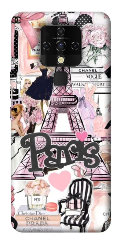 Чохол на TECNO Camon 16 SE Fashion collage ver.8 фото 1 з 1