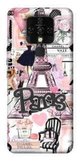 Чохол на TECNO Camon 16 SE Fashion collage ver.8 фото 1 з 1