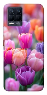 Чехол на Realme 8 Поле тюльпанов фото 1 из 1