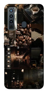 Чехол на TECNO Camon 17 Coffee collage ver.1 фото 1 из 1