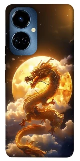 Чохол на TECNO Camon 19 Golden Dragon фото 1 з 1