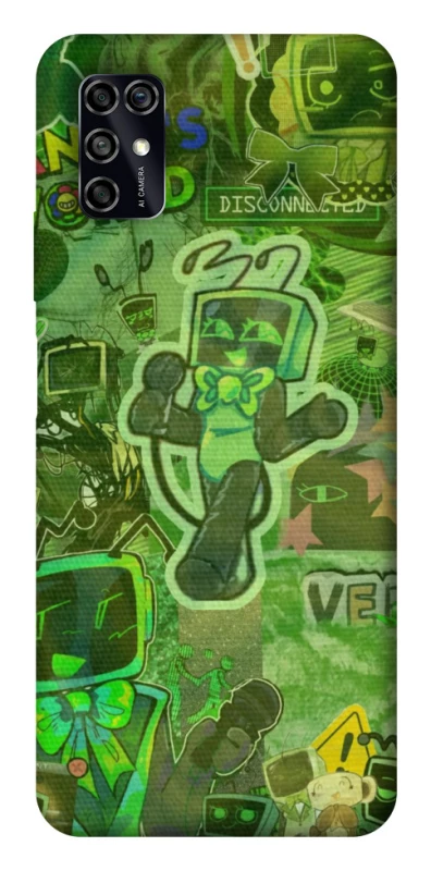 Чохол на ZTE Blade V2020 Smart Dandysworld tv green theme фото 1 з 1