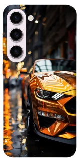 Чохол на Samsung Galaxy S23+ Golden sports car фото 1 з 1