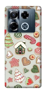 Чехол на Infinix Note 40 Pro 4G Новогодний v7 фото 1 из 1