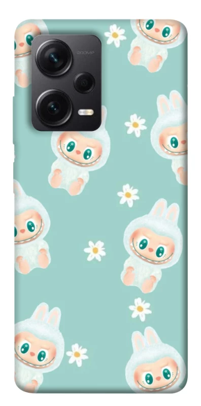 Чохол на Xiaomi Redmi Note 12 Pro 5G Labubu Green фото 1 з 1
