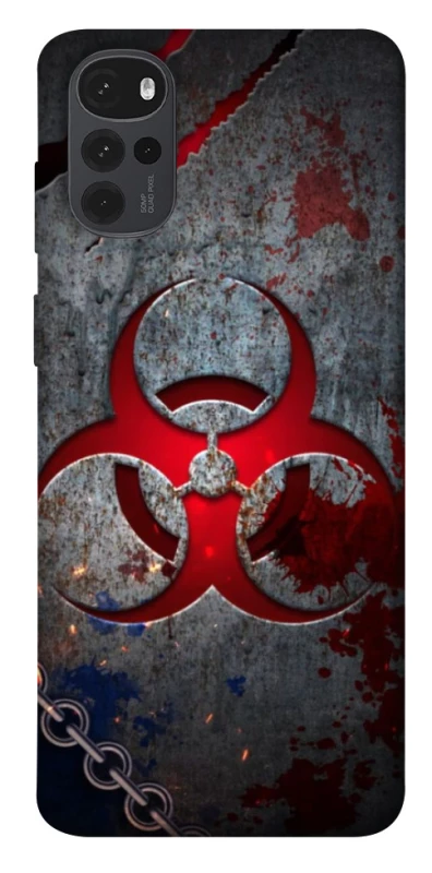 Чехол на Motorola Moto G22 Радиация v3 фото 1 из 1