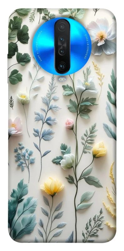 Чохол на Xiaomi Redmi K30 Floral design ver.4 фото 1 з 1