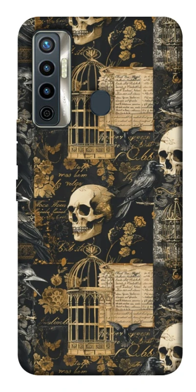 Чехол на TECNO Camon 17 Halloween aesthetics ver.1 фото 1 из 1