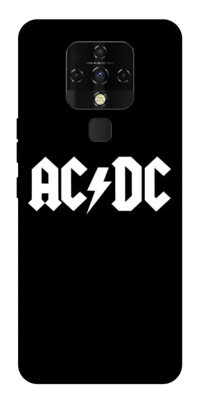 Чехол на TECNO Camon 16 SE AC/DC logo фото 1 из 1