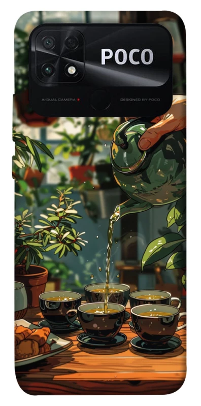 Чохол на Xiaomi Poco C40 Tea time фото 1 з 1