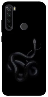 Чохол на Xiaomi Redmi Note 8T Black snake фото 1 з 1