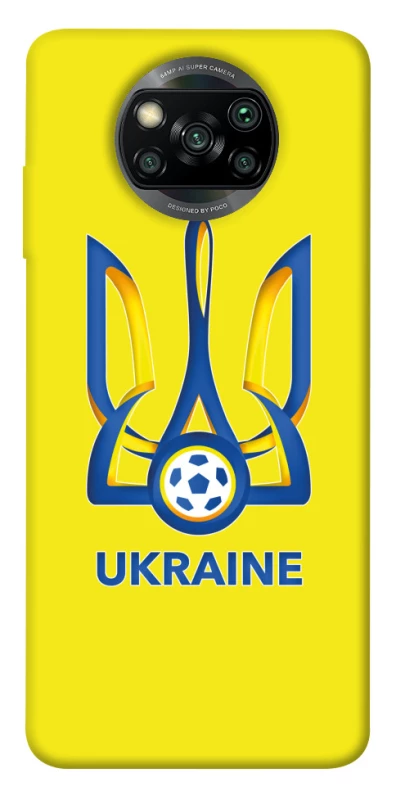 Чехол на Xiaomi Poco X3 NFC / Poco X3 Pro Футбольный Герб фото 1 из 1