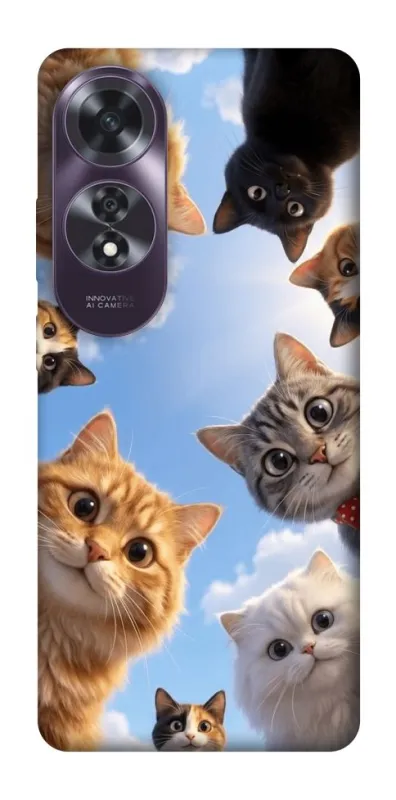 Чохол на Oppo A60 Cats фото 1 з 1