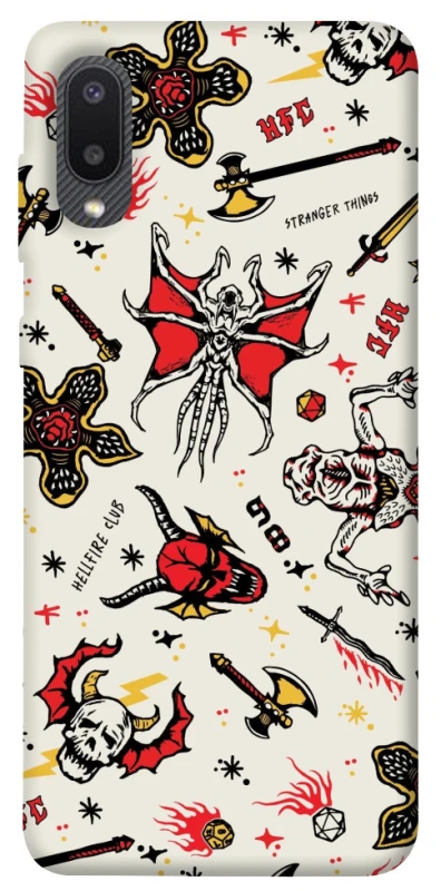 Чохол на Samsung Galaxy A02 Stranger Things ver.2 фото 1 з 1