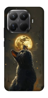 Чохол на Xiaomi 15T Pro Кіт під місяцем v2 фото 1 з 1