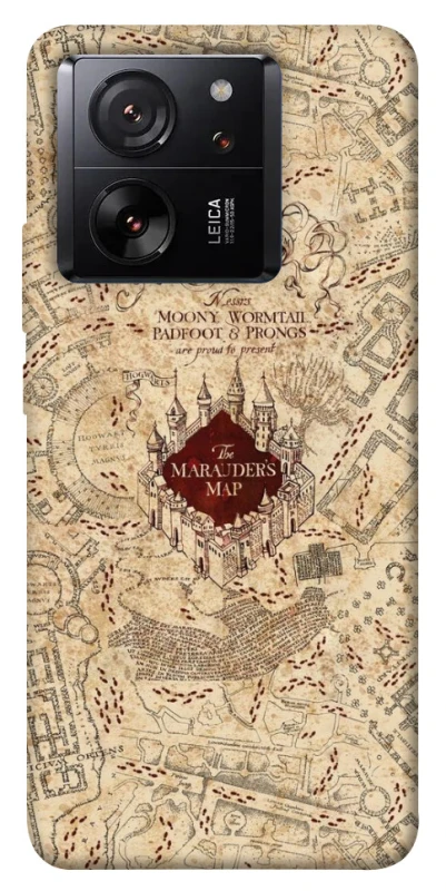 Чохол на Xiaomi 13T Pro Harry Potter Marauder's Map фото 1 з 1
