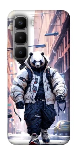 Чохол на Infinix Hot 60 Pro+ Панда кур'єр фото 1 Чохол на Infinix Hot 60 Pro+ Панда кур'єр фото 1 з 1